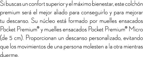 Si buscas un confort superior y el m ximo bienestar, este colch n premium ser el mejor aliado para conseguirlo y par...