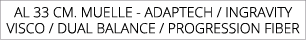 aL 33 cm. MUELLE adaptech / ingravity visco / dual balance / progression fiber 