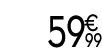 59 € 99