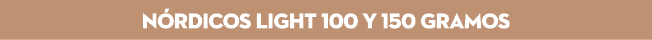 n rdicos light 100 y 150 gramos
