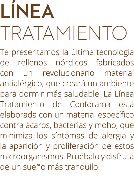 l nea tratamiento Te presentamos la ltima tecnolog a de rellenos n rdicos fabricados con un revolucionario material ...
