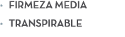 • Firmeza media • Transpirable
