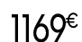 1169 € 99