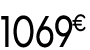 1069 € 99
