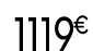1119 € 99