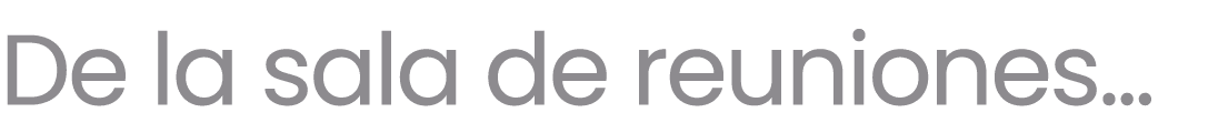 De la sala de reuniones...