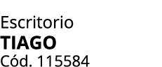 Escritorio tiago C d. 115584