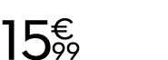 15 € 99