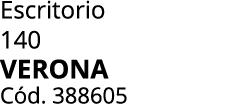 Escritorio 140 verona C d. 388605 
