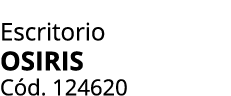 Escritorio OSIRIS C d. 124620 