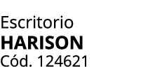 Escritorio HARISON C d. 124621 