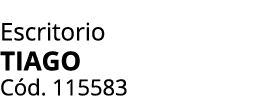 Escritorio tiago C d. 115583