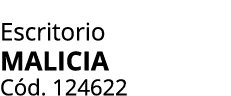 Escritorio MALICIA C d. 124622