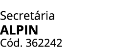 Secret ria ALPIN C d. 362242 