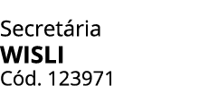 Secret ria WISLI C d. 123971 