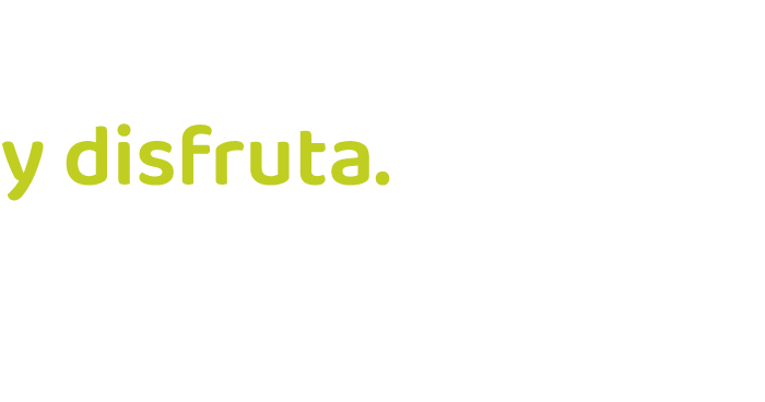 Respira, siente y disfruta.