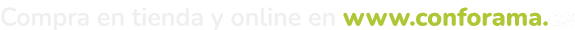 Compra en tienda y online en www.conforama.es