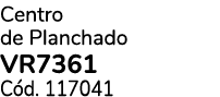 Centro de Planchado VR7361 C d. 117041