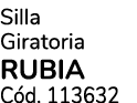 Silla Giratoria RUBIA C d. 113632