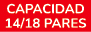 Capacidad 14/18 pares