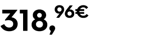 318,96€