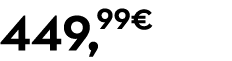 449,99€