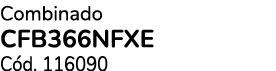 Combinado CFB366NFXE C d. 116090