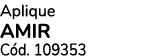 Aplique Amir C d. 109353