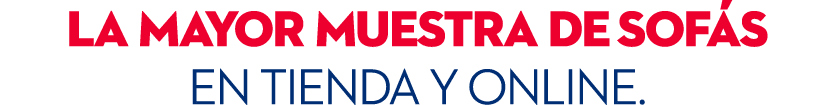 La mayor muestra de sof s en tienda y online.