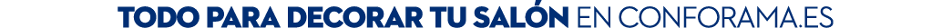 Todo para decorar tu sal n en conforama.es