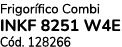 Frigor fico Combi INKF 8251 W4E C d. 128266