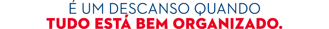  um descanso Quando Tudo est  bem organizado. 