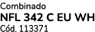 Combinado NFL 342 C EU WH C d. 113371