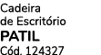 Cadeira de Escrit rio PATIL C d. 124327