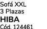 Sof XXL 3 Plazas HIBA C d. 124461