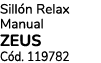 Sill n Relax Manual zeus C d. 119782