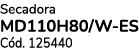 Secadora MD110H80/W ES C d. 125440