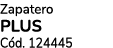 Zapatero PLUS C d. 124445