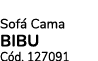 Sof Cama BIBU C d. 127091