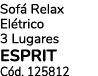 Sof Relax El trico 3 Lugares ESPRIT C d. 125812