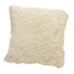 A white pillow with a fuzzy texture. AI generated content