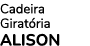 Cadeira Girat ria ALISON