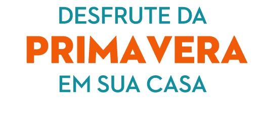 Desfrute da primavera em sua casa