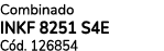 Combinado INKF 8251 S4E C d. 126854 