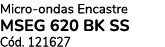 Micro ondas Encastre MSEG 620 BK SS C d. 121627
