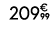 209€ 99