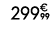 299€ 99