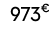 973€ 00