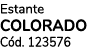 Estante COLORADO C d. 123576