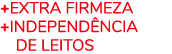 +extra firmeza +Independ ncia ￼ de leitos